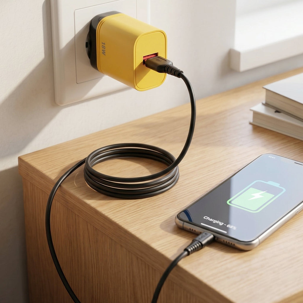 ALVENZA 18W USB Fast Charger – Compact & Reliable Charging Solution