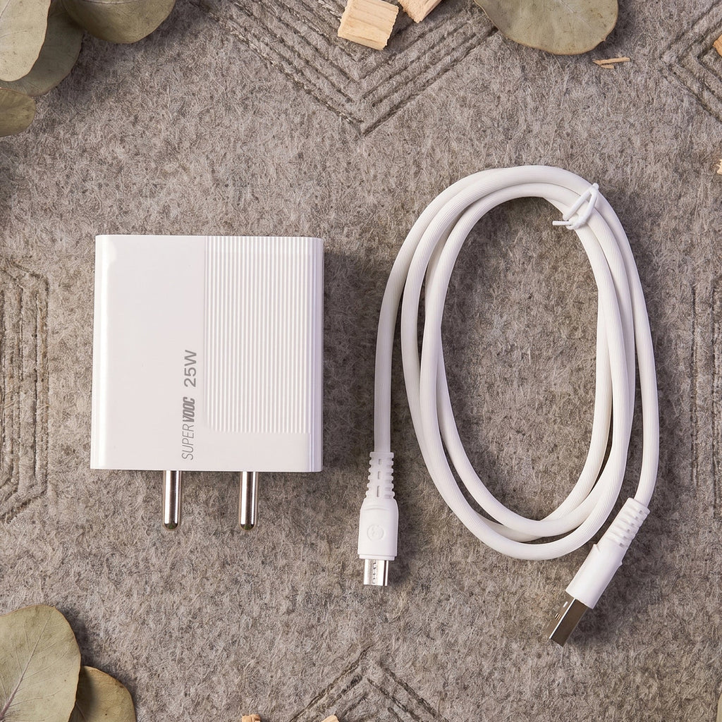 ALVENZA 25W Fast Charger – Quick Mobile Charging Wall Adapter