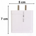 ALVENZA 25W Fast Charger – Quick Mobile Charging Wall Adapter