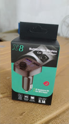 ALVENZA Car Bluetooth FM Transmitter – Dual USB Fast Charger | RaceVault