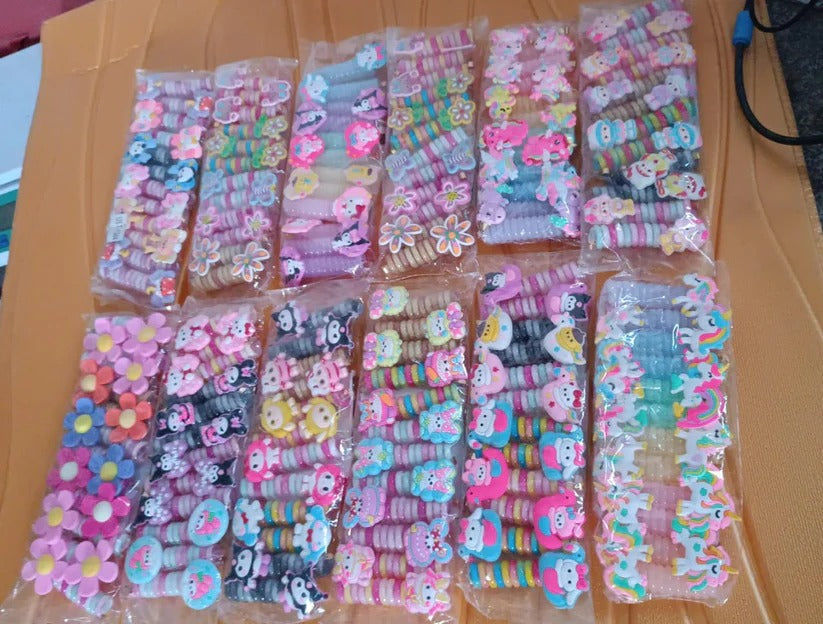 Spiral Hair Braiding Clips for Kids – Colorful Cartoon Designs