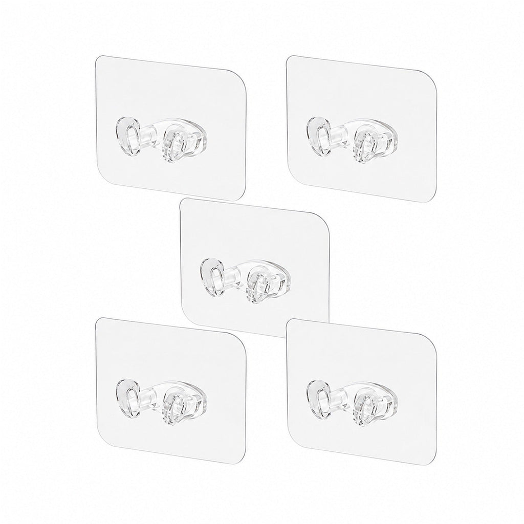 Adhesive Wall Hooks Strong Hold & No Damage Walls - Detail View 5