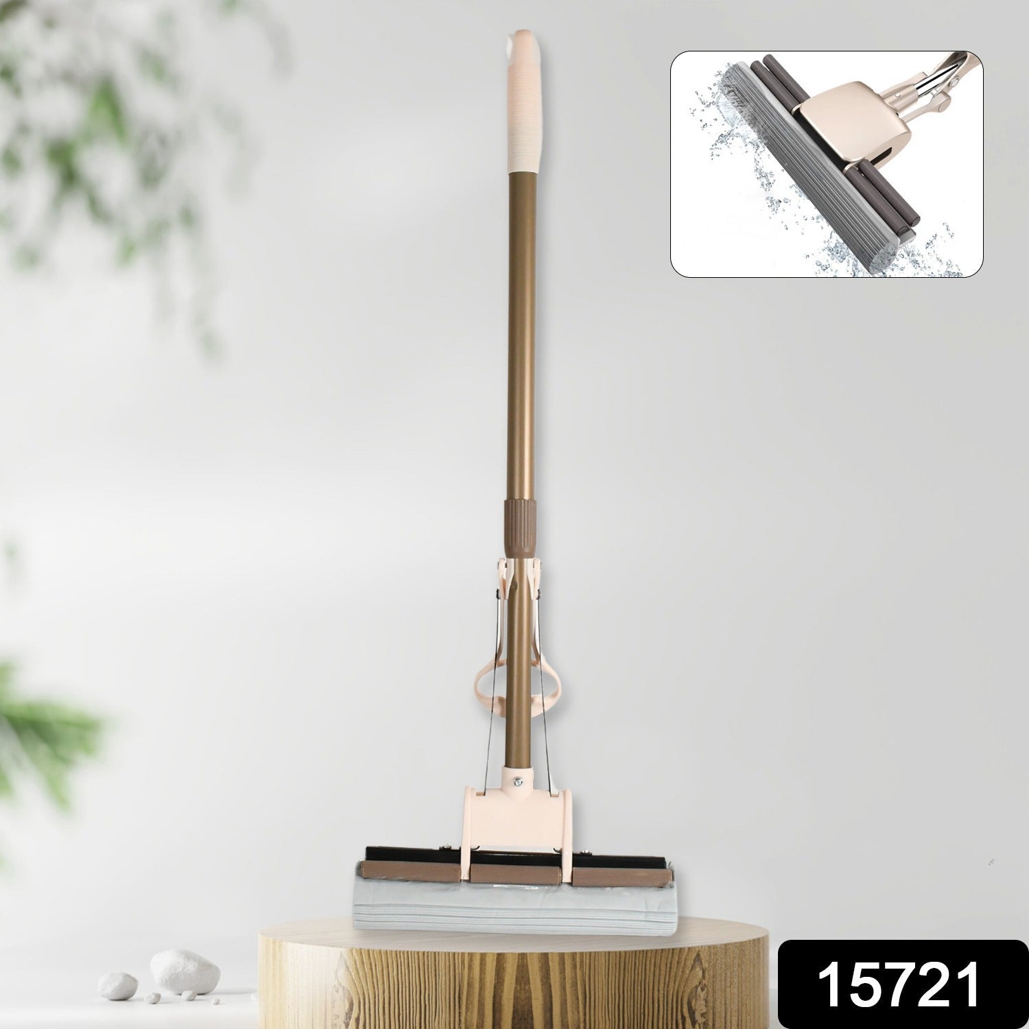 ALVENZA Self-Cleaning Sponge Mop – Super Absorbent | storenzo