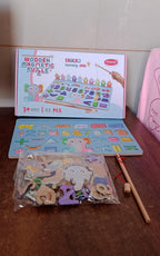 ALVENZA Wooden Number Puzzle – Magnetic Learning Board | Aditi