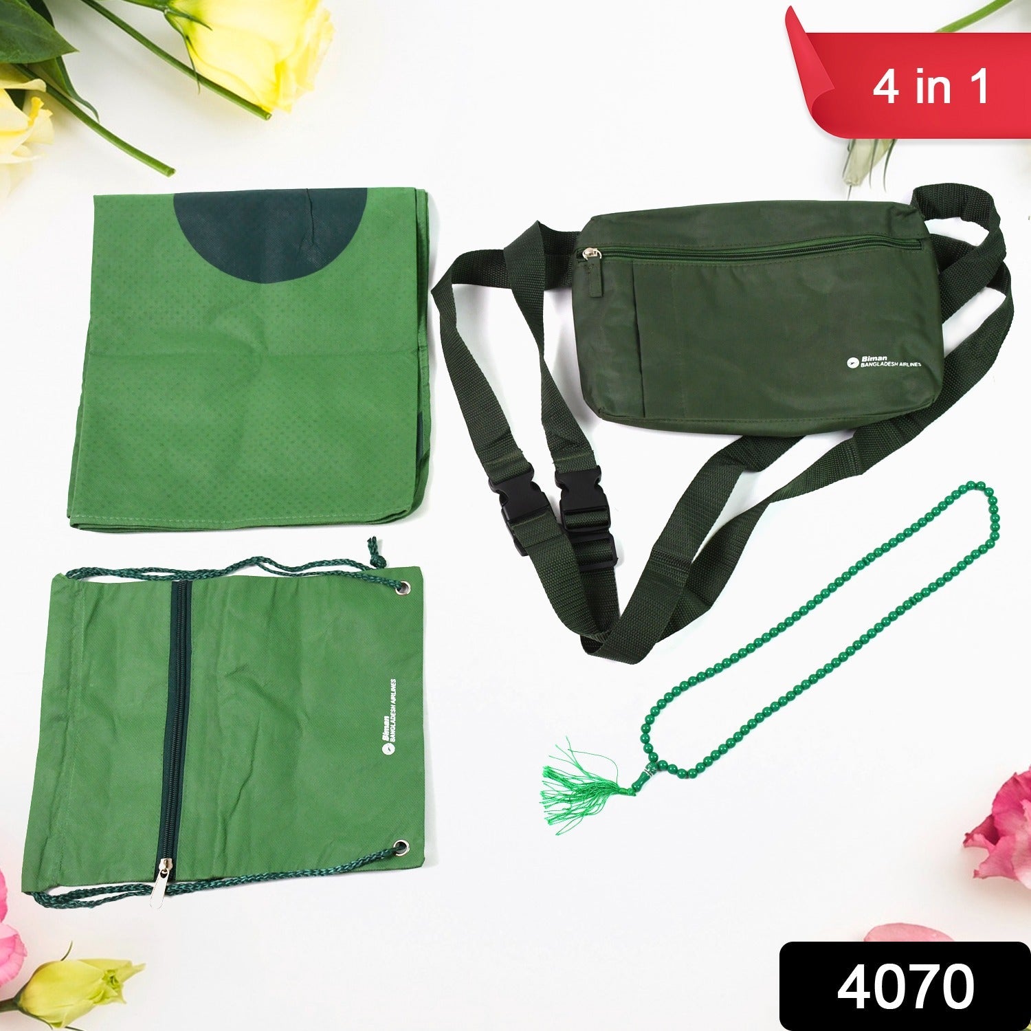 Hajj Kit Bag – 4-in-1 Pilgrimage Essentials | Blessed Trinkets