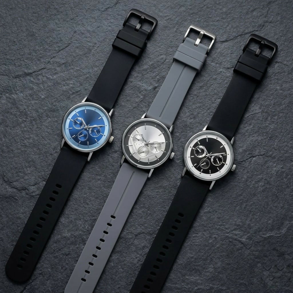 Men's Elegant Chronograph Watch – Stylish & Durable Timepiece