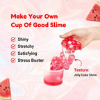 ALVENZA Watermelon Jelly Cube Slime Kit – Creative DIY Sensory Play
