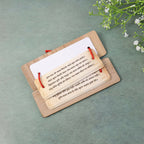 Hanuman Chalisa Flip Book – Wooden Stand for Easy Prayer