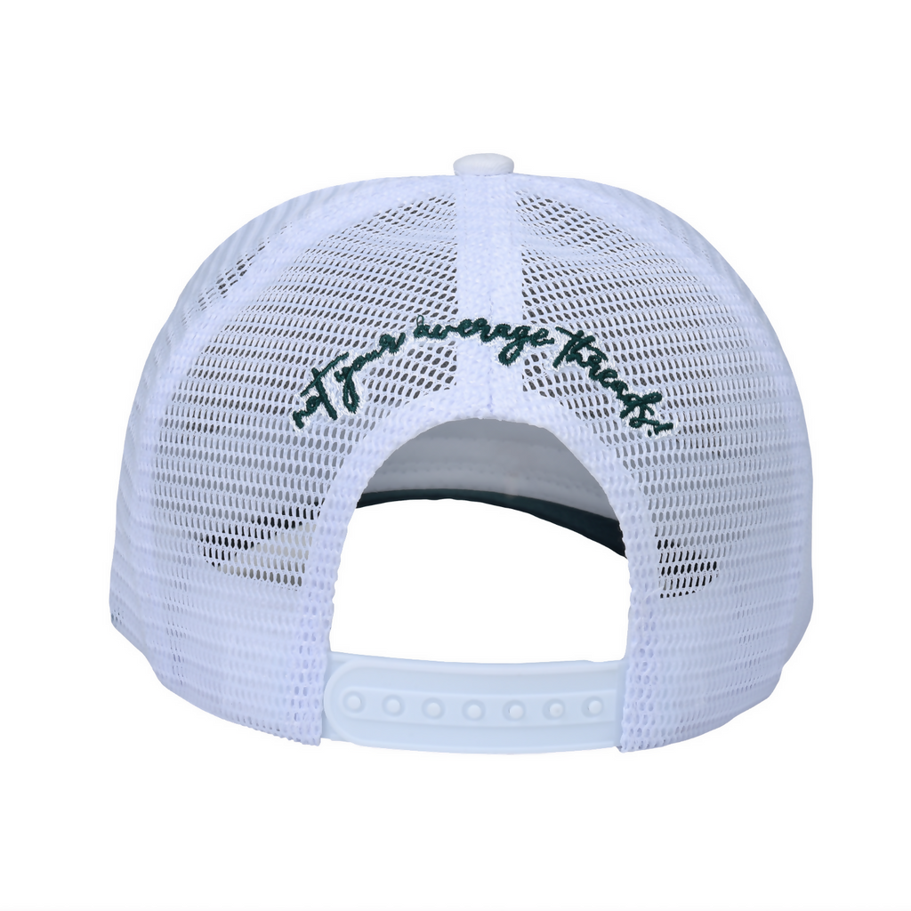 Breathable Green Mesh Cap – Unisex Adjustable Fashion Accessory