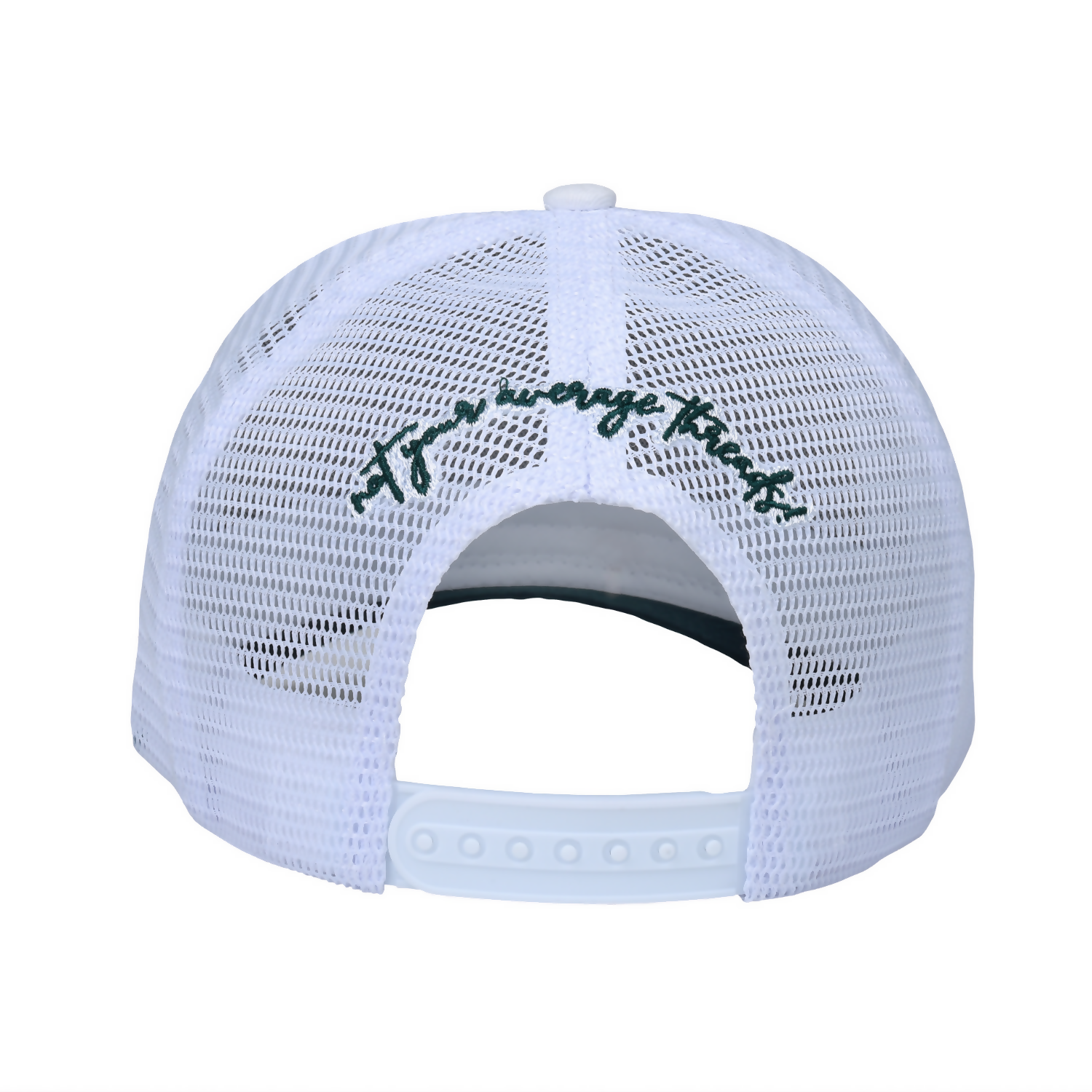 Breathable Green Mesh Cap – Unisex Adjustable Fashion Accessory