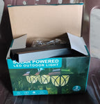 ALVENZA Solar Pathway Lights – Water-Ripple Garden Lighting | FitFuzion