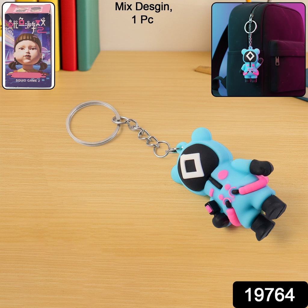 ALVENZA Cute Silicone Keychain – Vibrant, Durable & Fun Accessory