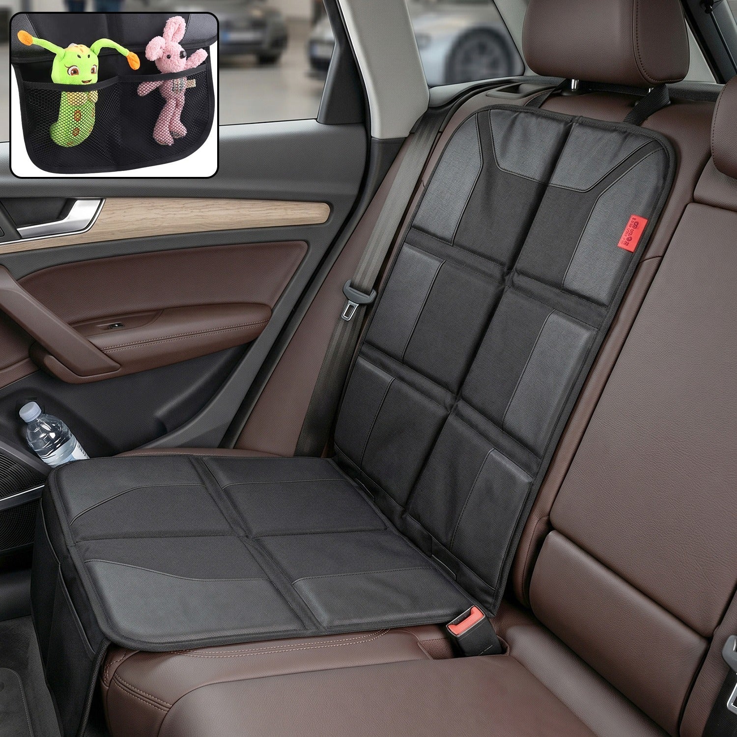 ALVENZA Car Seat Protector Mat – Waterproof Anti-Slip Universal Auto Cushion