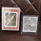 ALVENZA Silver Saraswati Maa Photo Frame – Elegant Spiritual Decor