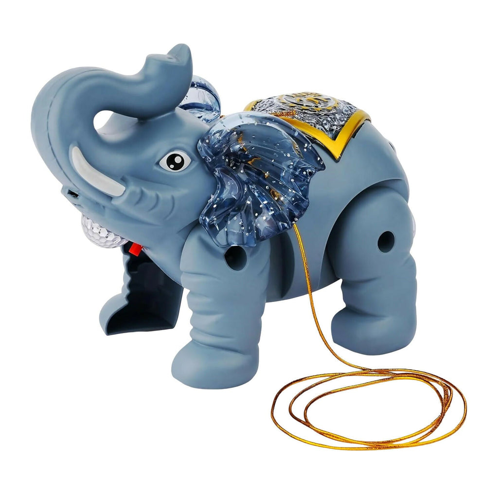 ALVENZA Light-Up Elephant Pull Toy – Engaging & Educational Sensory Play