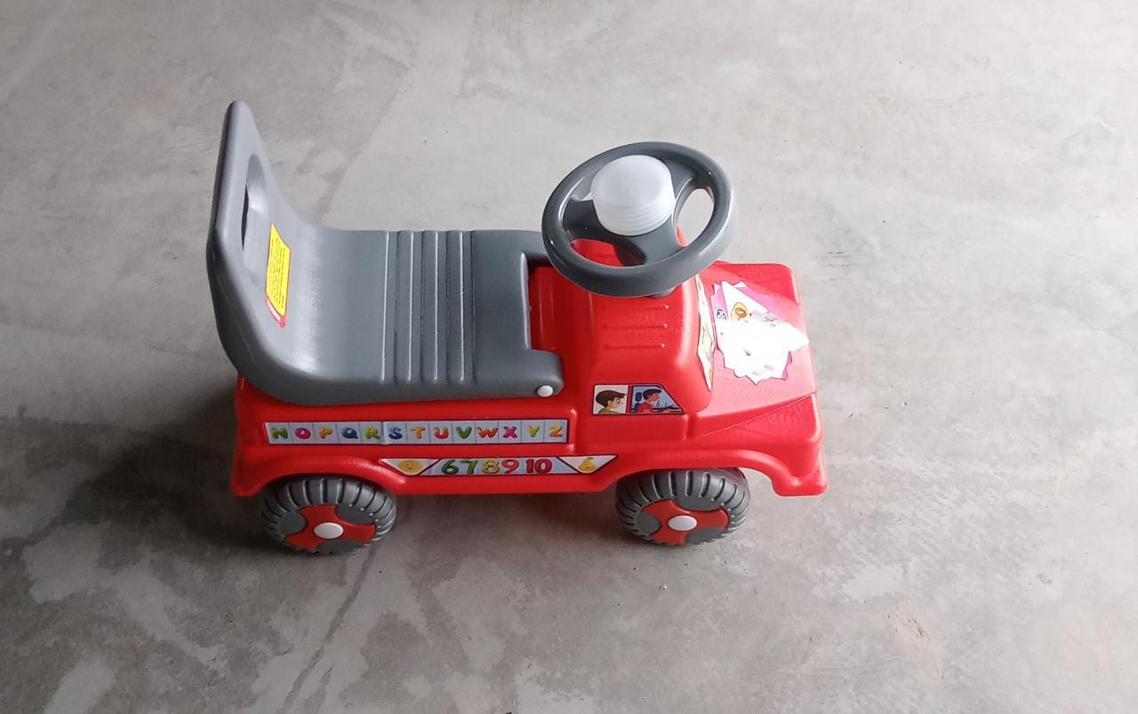 ALVENZA Baby Ride-On Car – Musical Push Toy for Toddlers | Little Learners