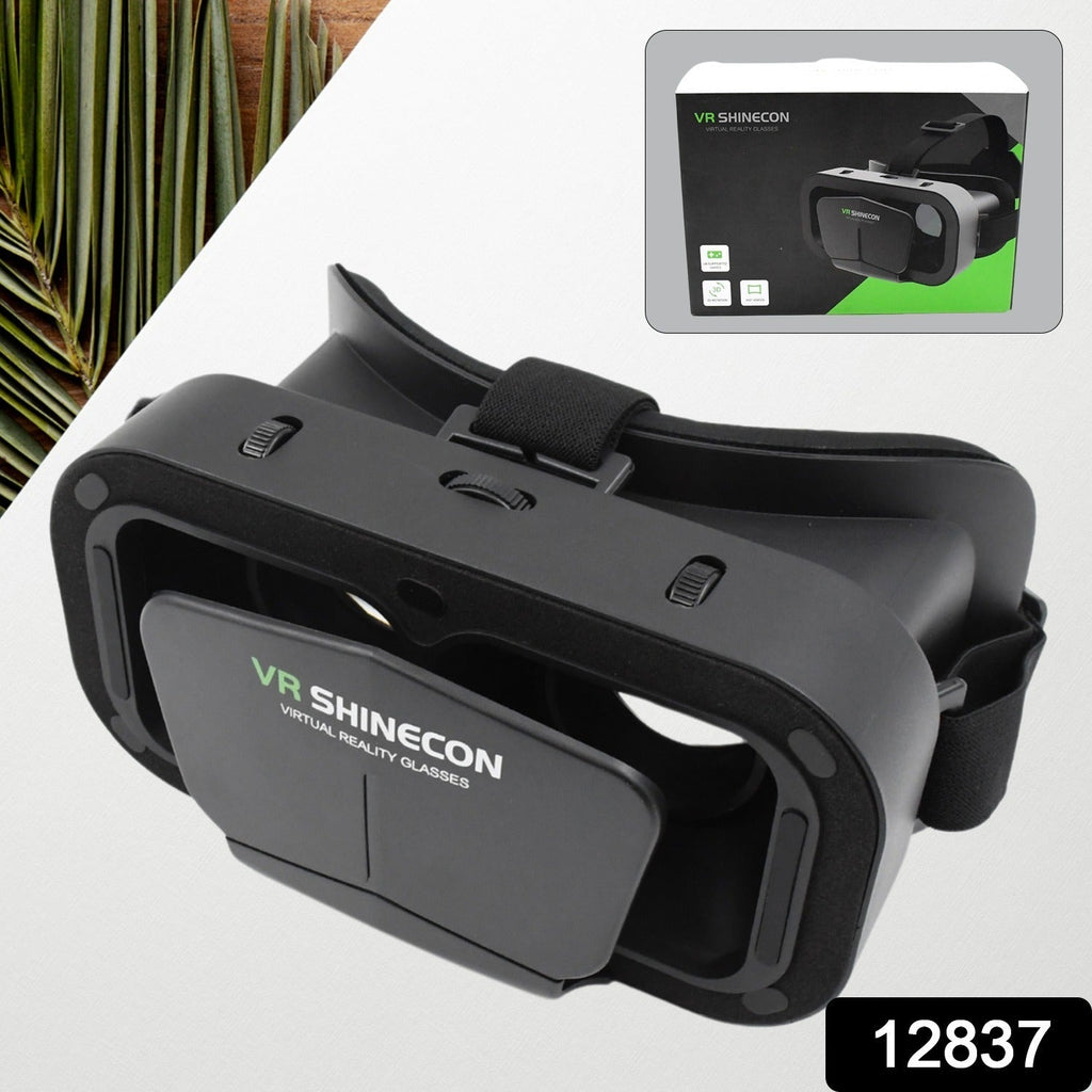 ALVENZA 3D VR Box Headset – Adjustable Lenses for Comfortable VR Experience