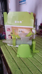 Manual Plastic Juicer Easy, Compact & Durable for Fresh Juices - Detail View 8