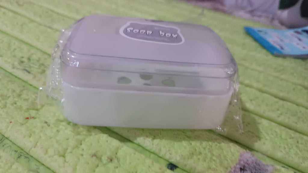 Self-Draining Soap Dish Portable & Leakproof | VelvetBubbles - Detail View 7