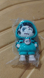 ALVENZA Cartoon Character Keychain – Durable PVC Cute Mini Figure