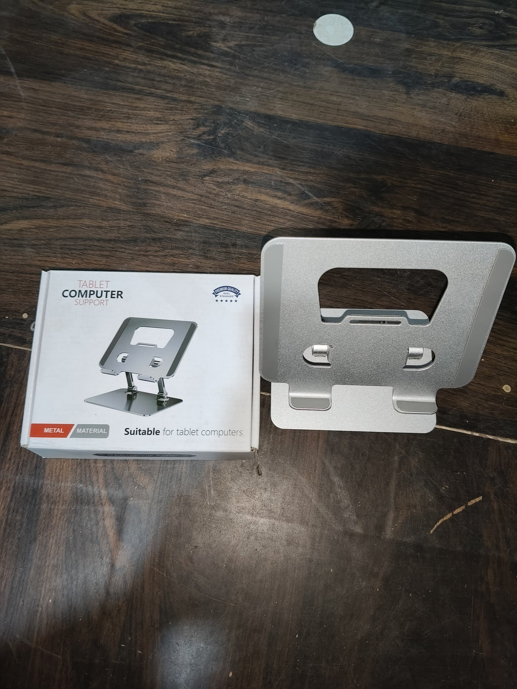 ALVENZA Tablet Stand – Adjustable Ergonomic Metal Alloy Holder | Wiregenix