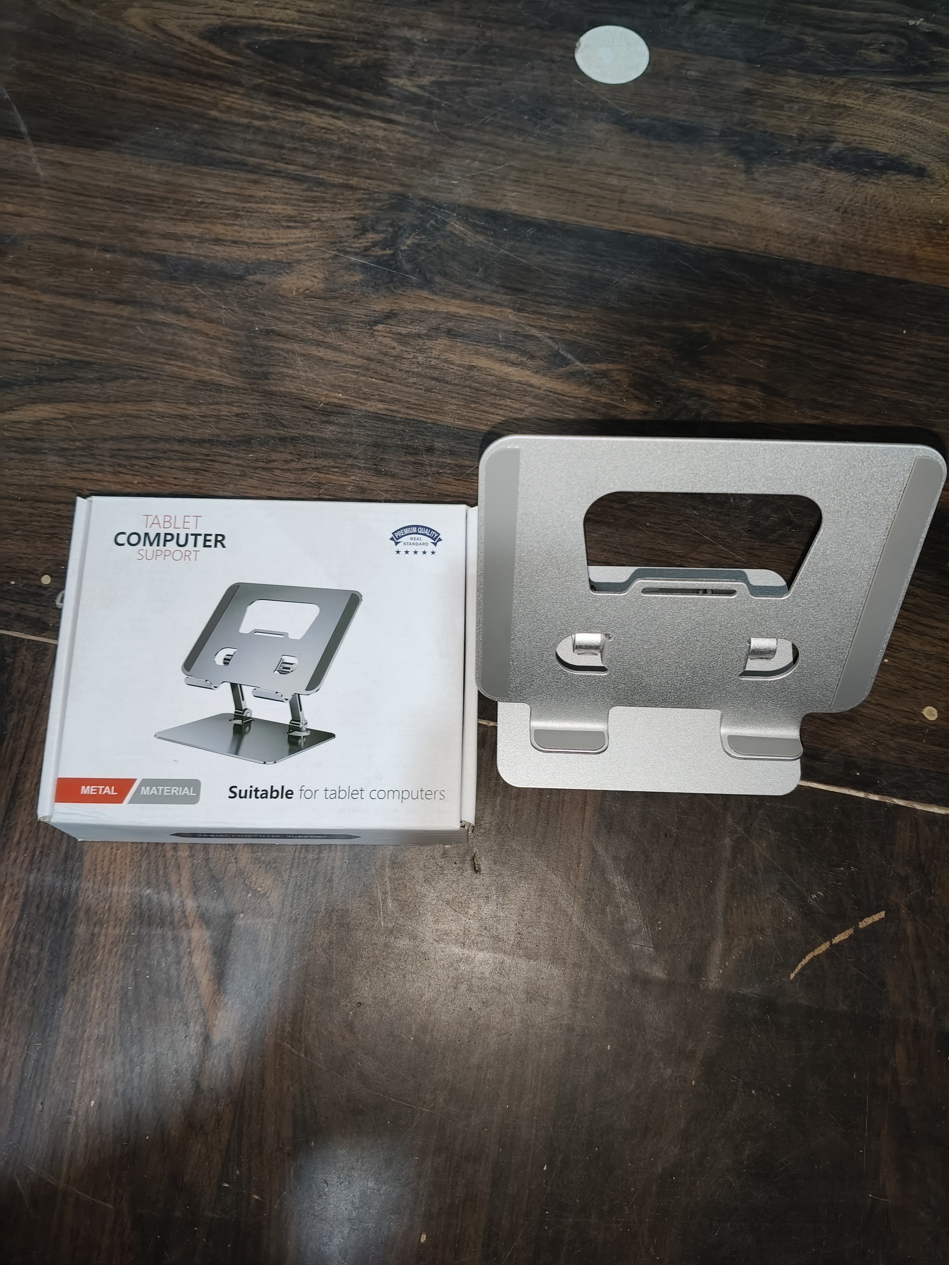 ALVENZA Tablet Stand – Adjustable Ergonomic Metal Alloy Holder | Wiregenix