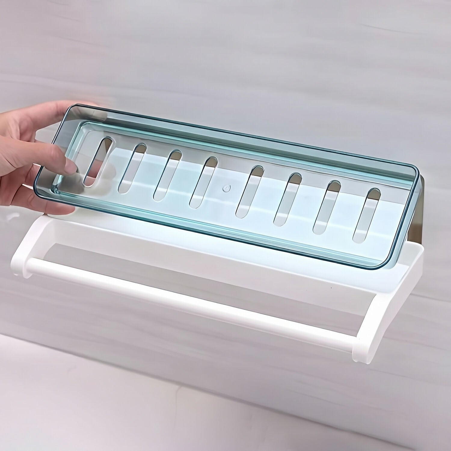 ALVENZA Wall-Mounted Bathroom Shelf – Space-Saving & Durable Organizer
