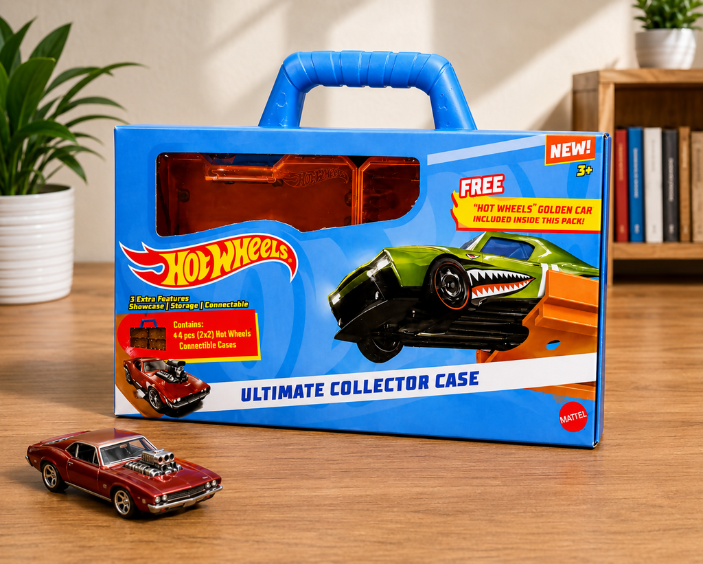 ALVENZA Hot Wheels Collector Case – Organize & Display Your Die-Cast Cars