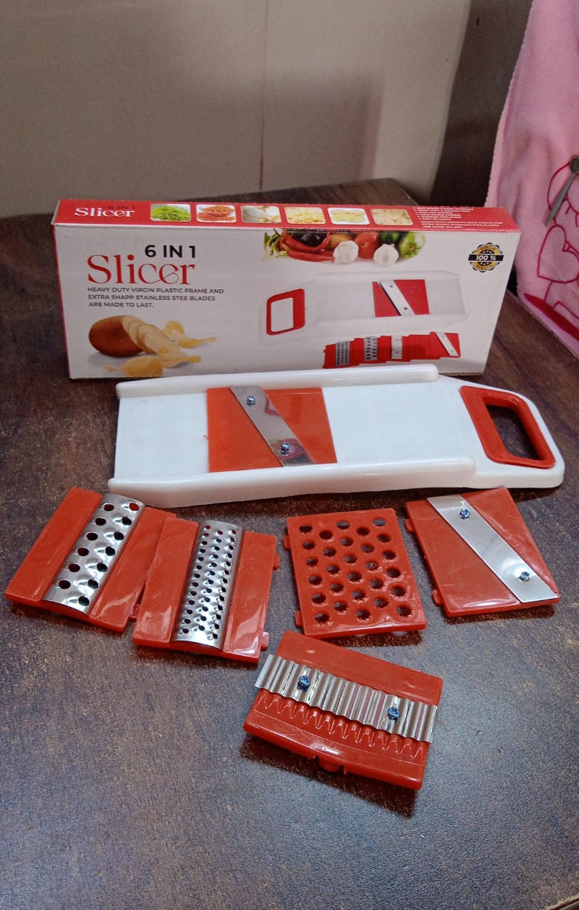 Vegetable Slicer 6-in-1 Multi-Blade Cutter & Dicer | Quickslice - Detail View 7