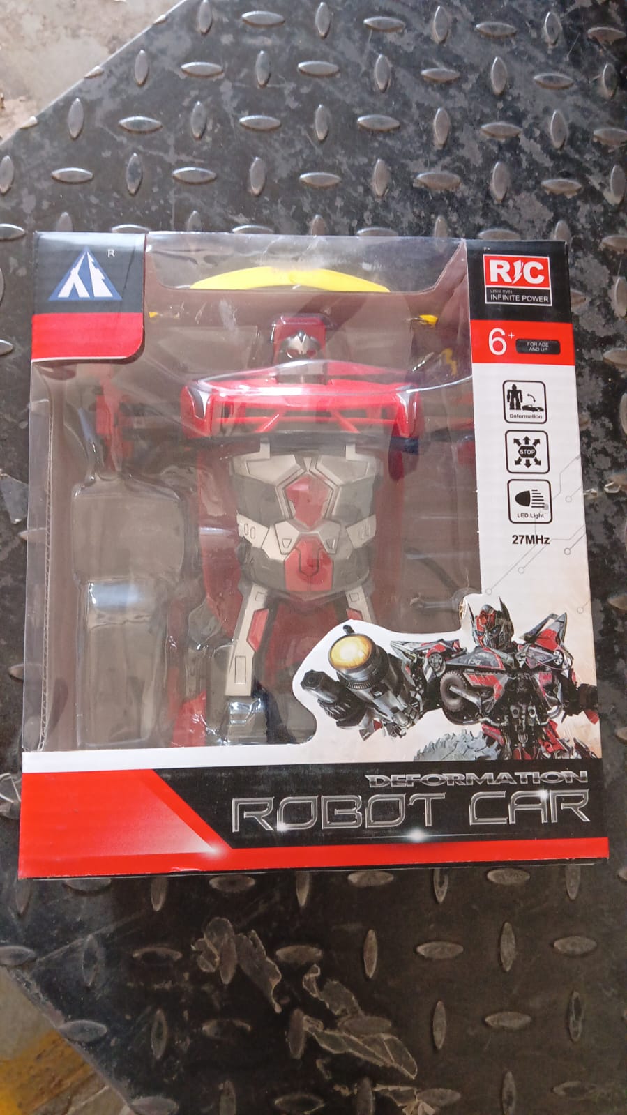ALVENZA Robot Car Toy – 2-in-1 Transforming RC Car for Kids | Spark Tots
