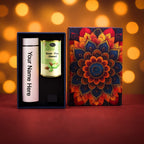 ALVENZA Kesar Pista Gift Hamper – Custom Stainless Steel Bottle Set
