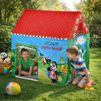 ALVENZA Kids Play Tent House – Panda Theme Foldable Fun