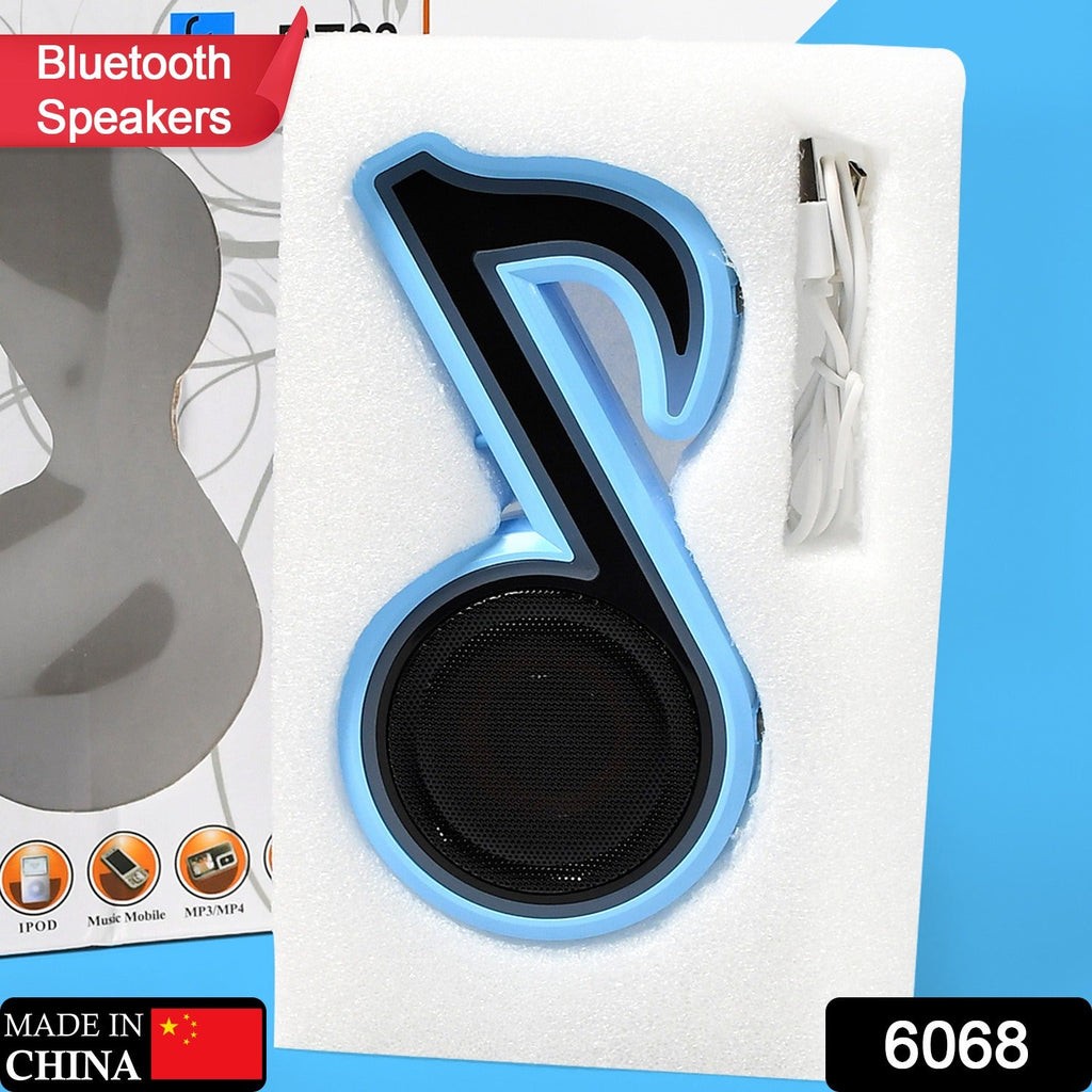 ALVENZA Music Note Bluetooth Speaker – Portable LED Sound for Creatives | Audila