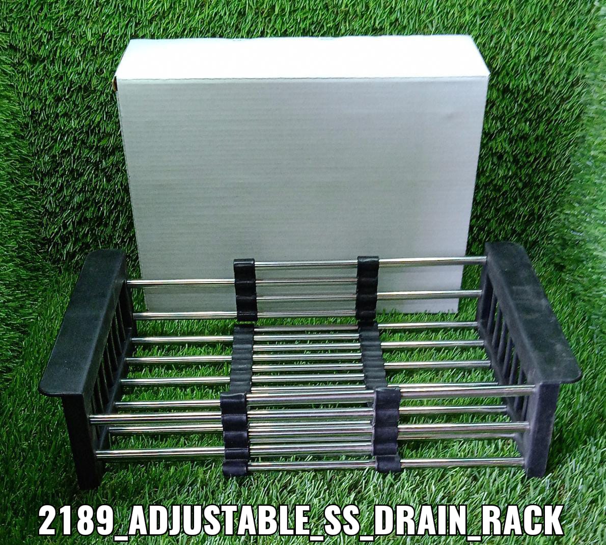 ALVENZA Expandable Dish Drainer – Stainless Steel Over Sink Rack | CookAura