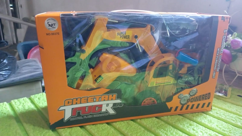 ALVENZA Remote Control JCB Toy – Construction Truck for Kids | Little Blocks