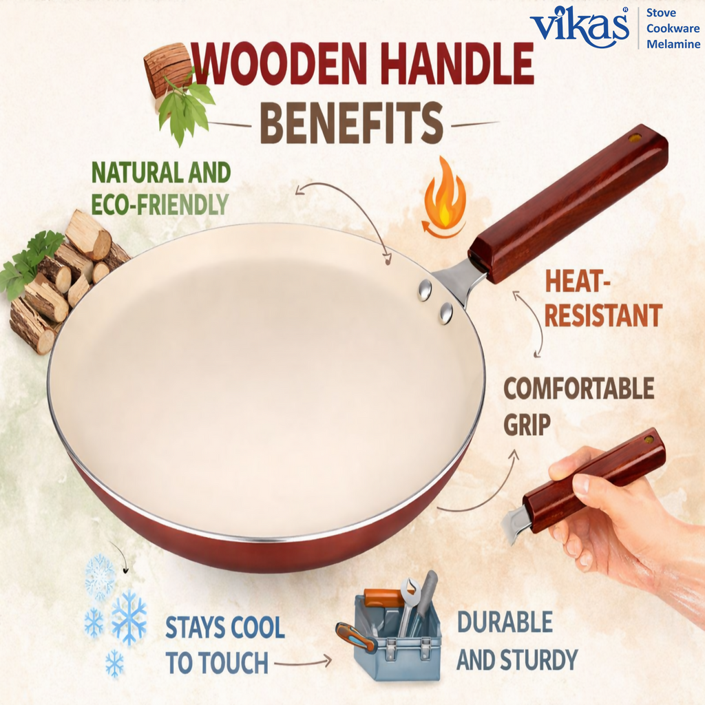 ALVENZA Ceramic Dosa Tawa – Non-stick Pan for Crispy Dosas