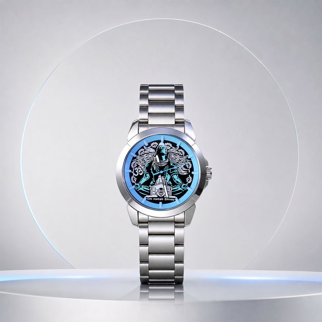 Mahadev Kedarnath Temple Analog Watch – Stylish devotional accessory