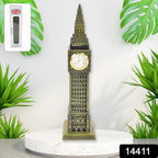 ALVENZA Big Ben Miniature Metal Statue – Elegant Home Decor Accent