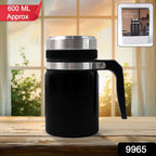 ALVENZA Stainless Steel Vacuum Coffee Cup – 600ml Anti-Scald, Non-Slip
