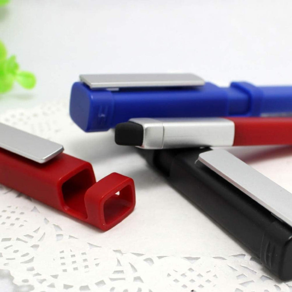 ALVENZA Multi-Function Pen – 4-in-1 Phone Holder & Screwdriver Set | Velvet Wipe