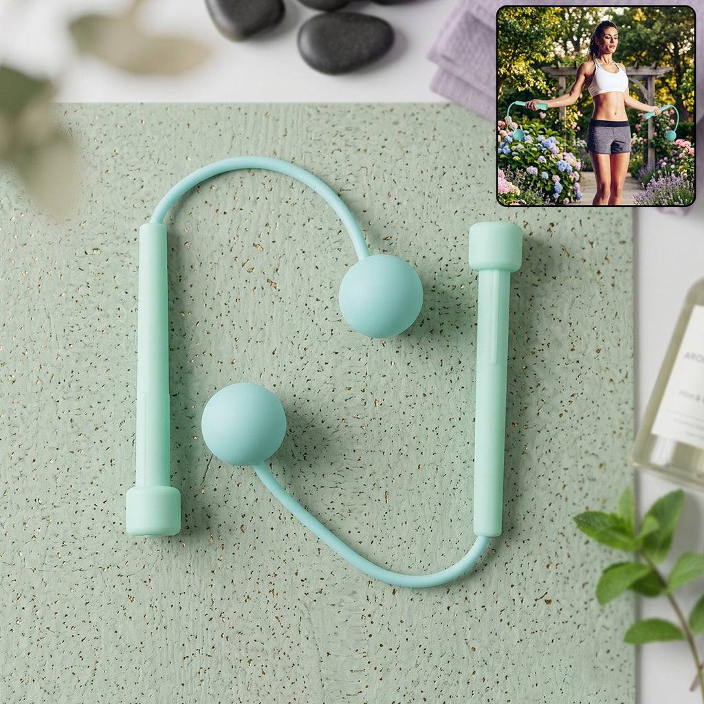 Skipping Rope Wrist Ball Compact Cardio & Fitness Tool
