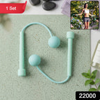 Skipping Rope Wrist Ball Compact Cardio & Fitness Tool - Side View
