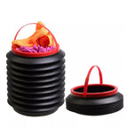 Foldable Car Trash Can 4L Space-Saving Organiser - Back View