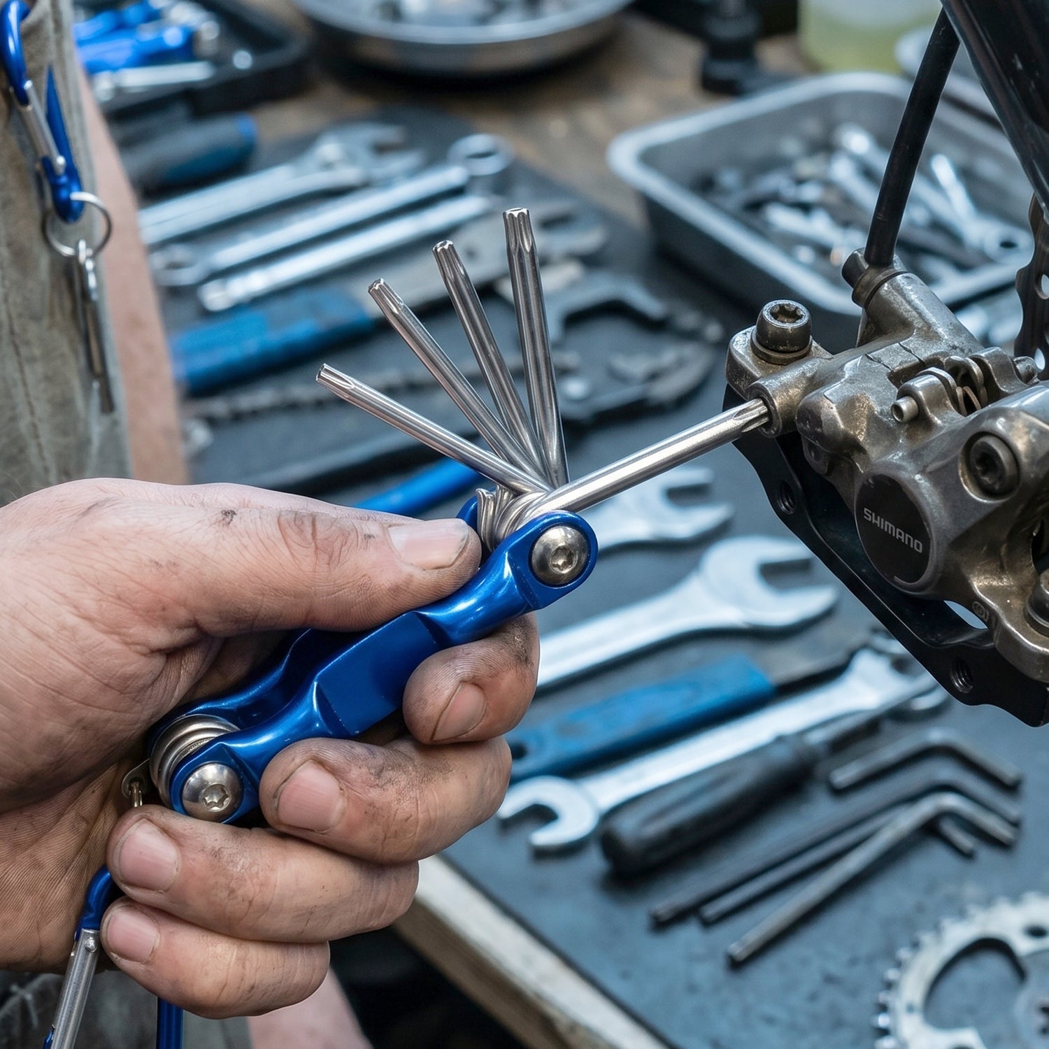 ALVENZA 8-in-1 Portable Cycling Repair Tool Kit – Compact & Durable
