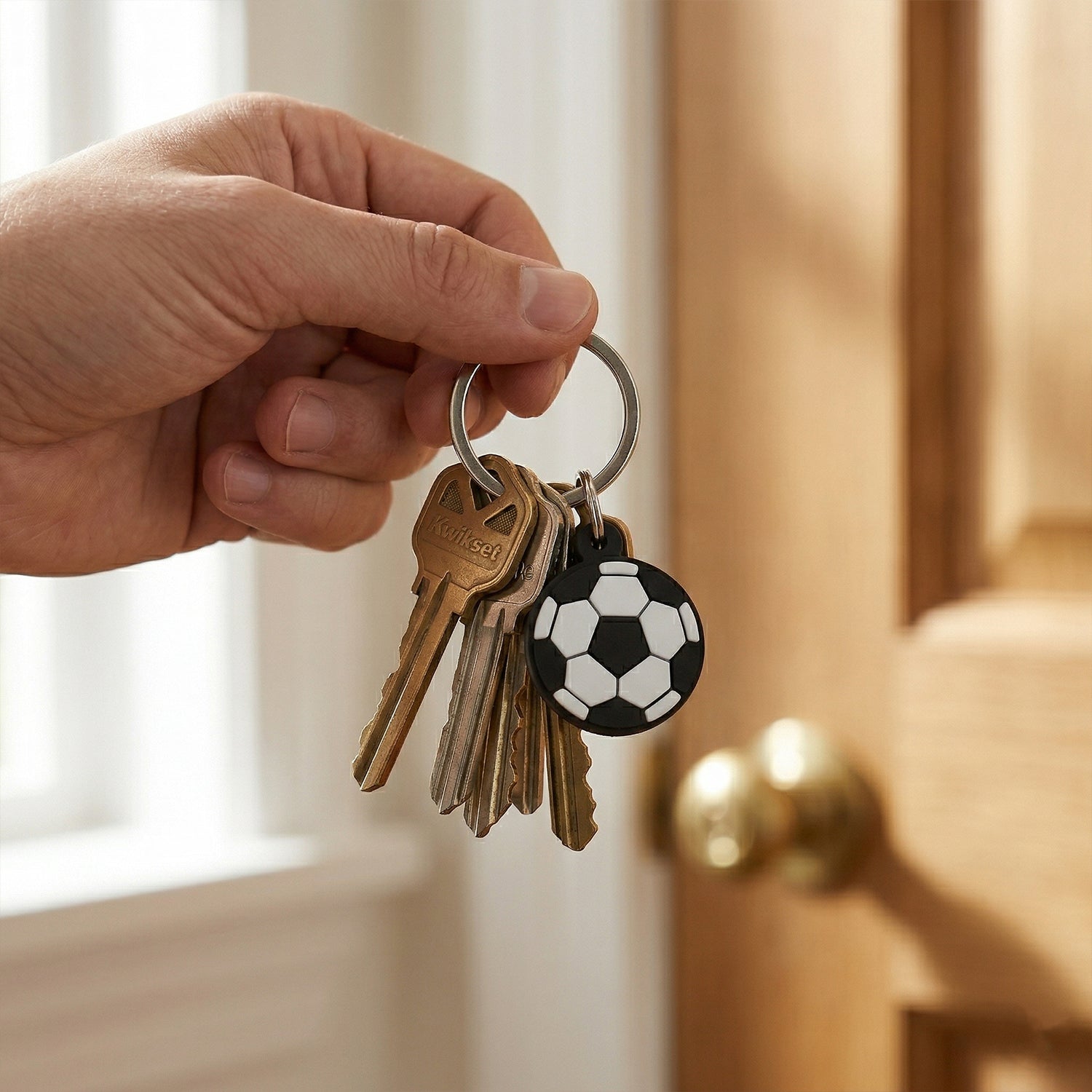 ALVENZA Football Keychain Set – Stylish Sports Gift for Fans