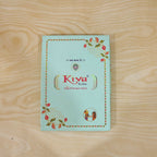 ALVENZA Blue Enamel Mandala Rakhi with Golden Star Detail, Roli Chawal Coin and Gift Box Packing