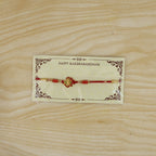 ALVENZA Mini Lord Ganesha Rakhi – Traditional Designer Gift for Brother