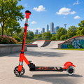 ALVENZA KIXY Glow 3 Wheel Foldable Kids Scooter with LED Wheels, Folding Mechanism & Adjustable Handlebar