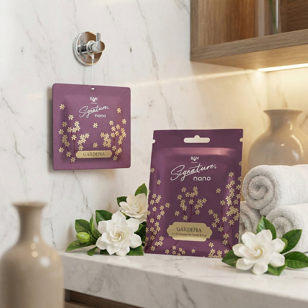 Gardenia Air Freshener Sachet Long-Lasting Floral Aroma - Detail View 7