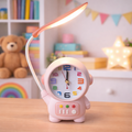 ALVENZA Astronaut Desk Lamp with Alarm Clock – Kid-Friendly Study Light